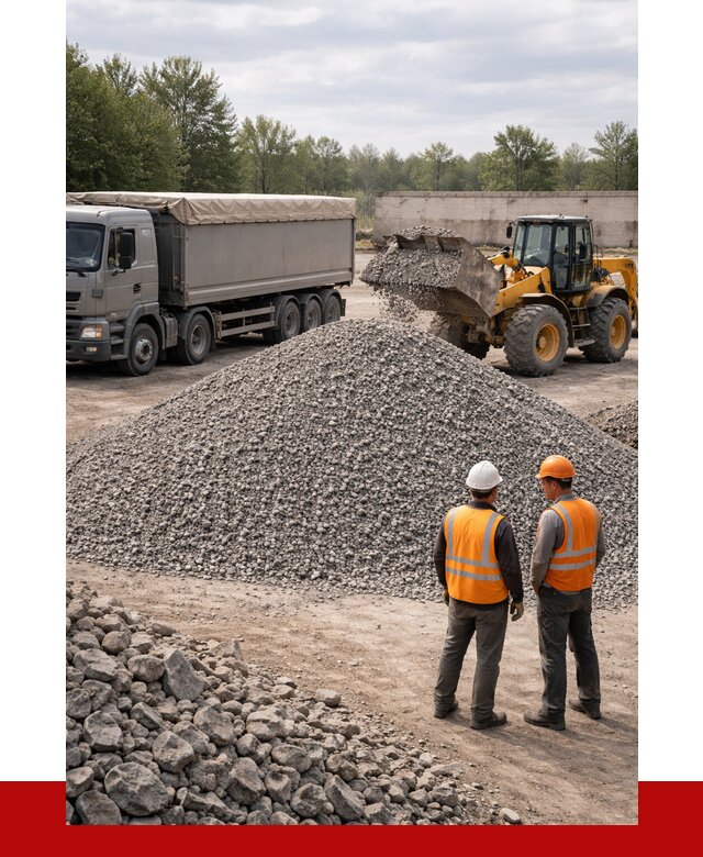 Гранитный щебень фракция 5-20 в Лесозаводске от 4342 руб | ПРОНЕРУДЛсз
