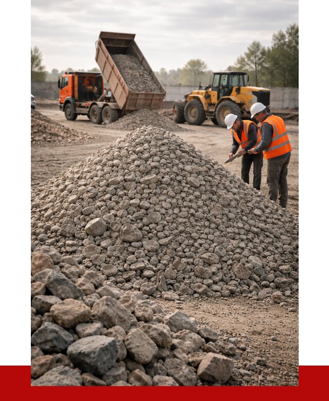 Гранитный щебень фракция 40-70 в Лесозаводске от 2585 руб ПРОНЕРУДЛсз