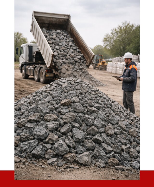 Гранитный щебень фракция 100-200 в Лесозаводске от 4342 р. ПРОНЕРУДЛсз