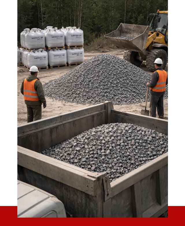 Щебень габбро диабаз 20-40 в Лесозаводске от 3515 руб. | ПРОНЕРУДЛсз