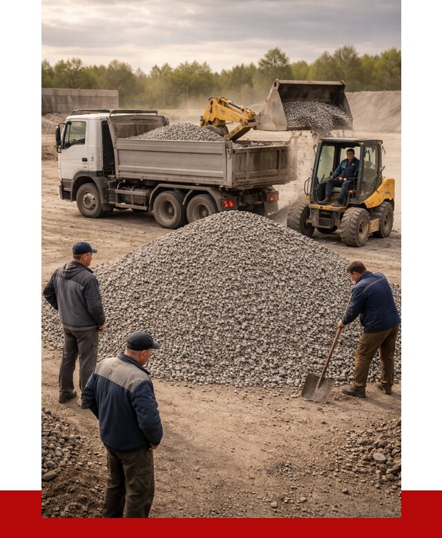 Гравийный щебень фракция 5-20 в Лесозаводске от 2481 р. ПРОНЕРУДЛсз