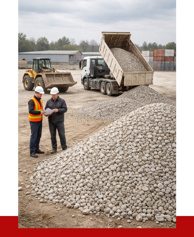 Известняковый щебень в Лесозаводске от 1447 р. доставка | ПРОНЕРУДЛсз