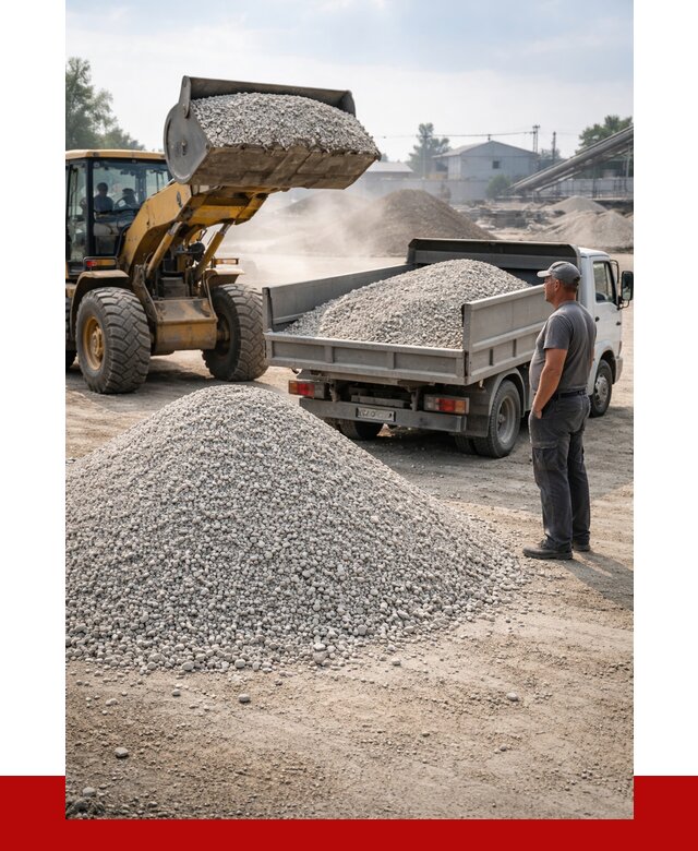 Известняковый щебень фр. 0-5 в Лесозаводске от 4342 р. | ПРОНЕРУДЛсз