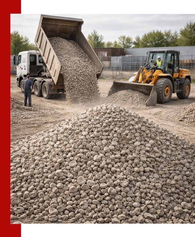 Доломитовый щебень фракции 20–41 с доставкой в Лесозаводске