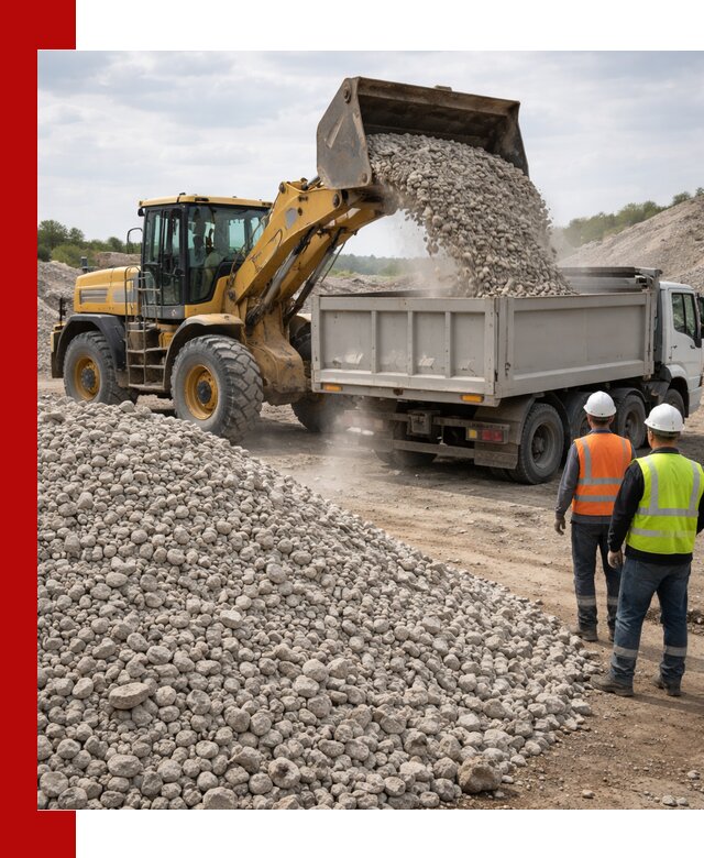 Доломитовый щебень фракция 40–71 доставка и продажа в Лесозаводске