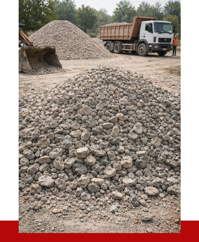 Вторичный щебень фракция 20-40 в Лесозаводске от 2274 р ПРОНЕРУДЛсз