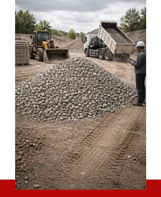Купить бетонный щебень в Лесозаводске, от 3308 р. ПРОНЕРУДЛсз