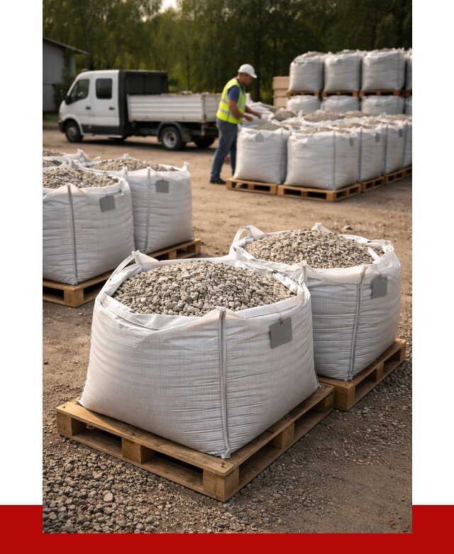 Щебень в мешках с доставкой в Лесозаводске от 4342 р. | ПРОНЕРУДЛсз