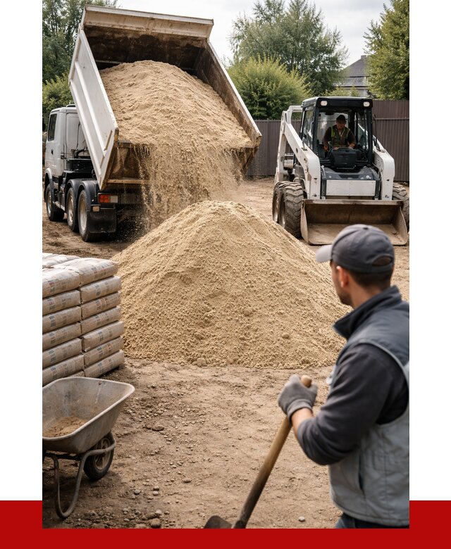 Мытый речной песок с доставкой в Лесозаводске от 1499 р. | ПРОНЕРУДЛсз