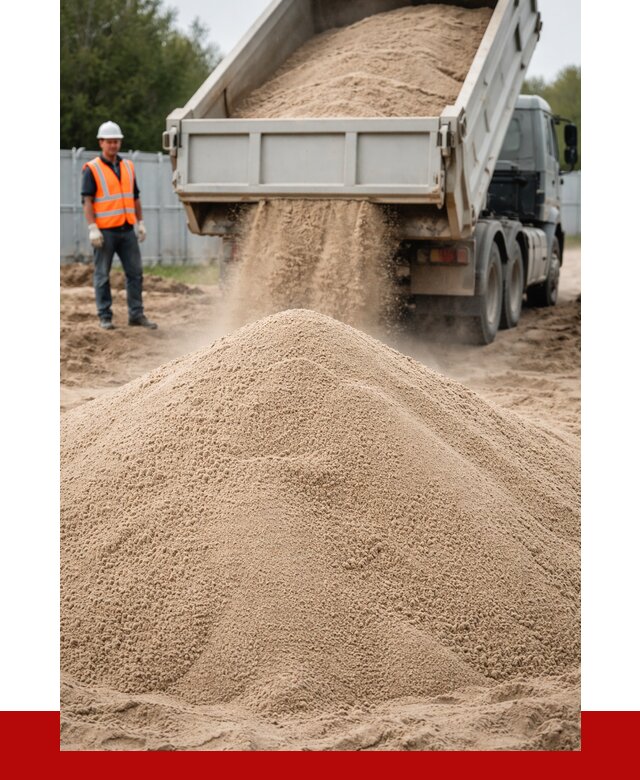 Купить сеяный песок с доставкой в Лесозаводске от 2274 р ПРОНЕРУДЛсз