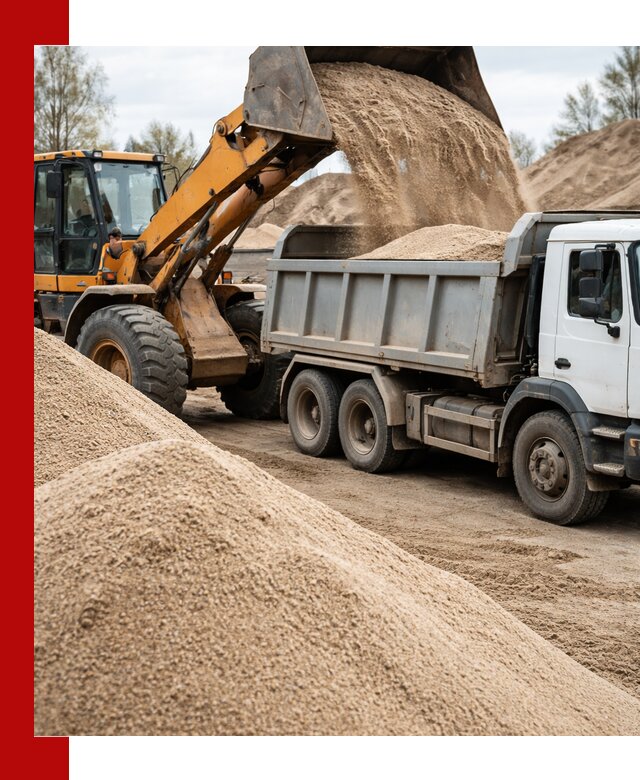 Доставка сеяного песка в Лесозаводске оптом и в розницу