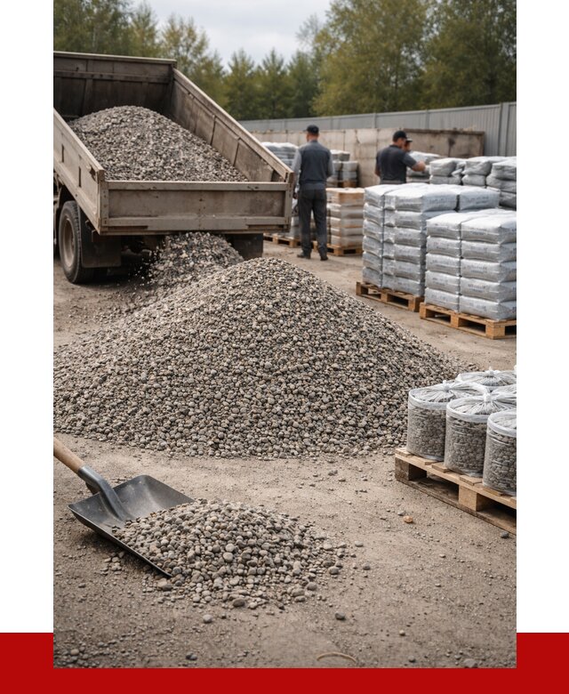Гравий фракция 5-20 в Лесозаводске купить от 2378 р. ПРОНЕРУДЛсз