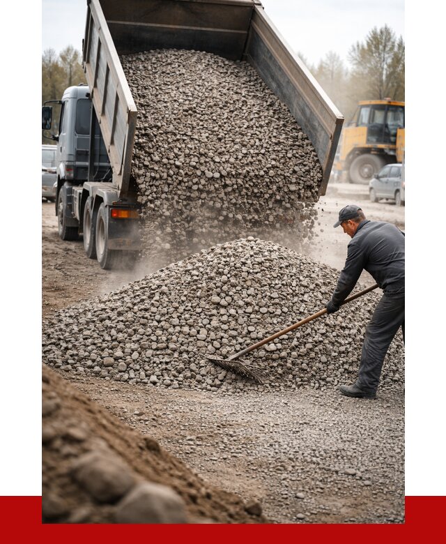 Гравий фракция 20-40 в Лесозаводске от 2585 р. доставка | ПРОНЕРУДЛсз