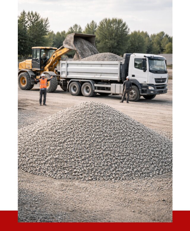 Купить мытый гравий в Лесозаводске от 3618 р, доставка ПРОНЕРУДЛсз