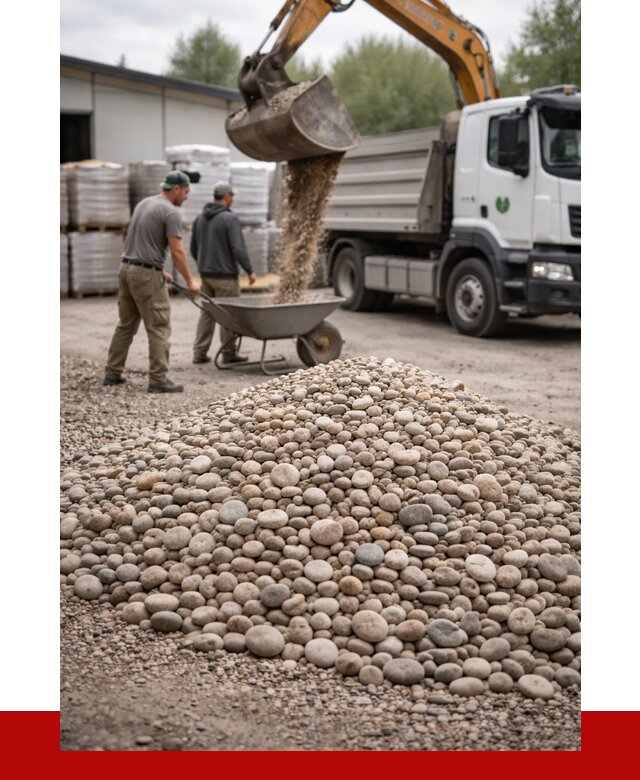Галька декоративная в Лесозаводске от 3308 р. за куб | ПРОНЕРУДЛсз