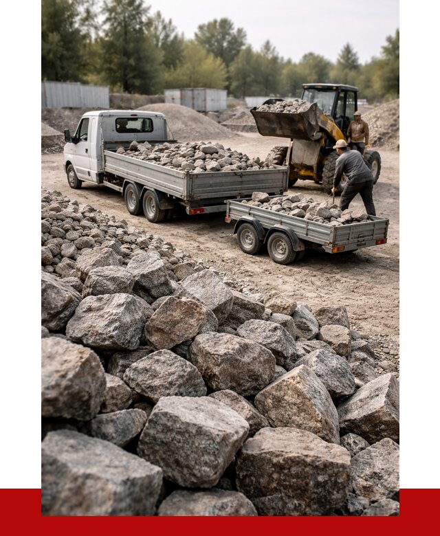 Купить бутовый камень гранитный в Лесозаводске от 2895 р. | ПРОНЕРУДЛсз