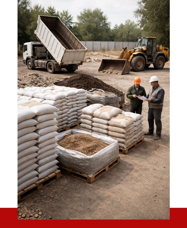 Купить ПГС с доставкой в Лесозаводске от 4652 р. за куб | ПРОНЕРУДЛсз