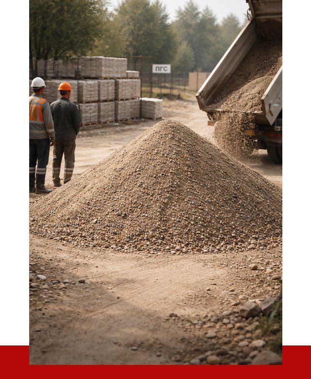 ПГС С1 с доставкой в Лесозаводске от 2895 р. за куб | ПРОНЕРУДЛсз