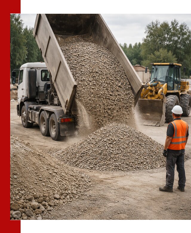 Доставка щпс в Лесозаводске — щебеночно-песчаная смесь под заборы и дорожки