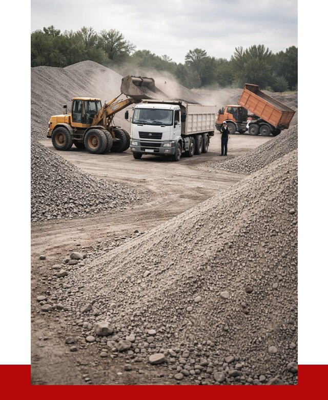 Отсев и крошка с доставкой в Лесозаводске от 2481 р. | ПРОНЕРУДЛсз