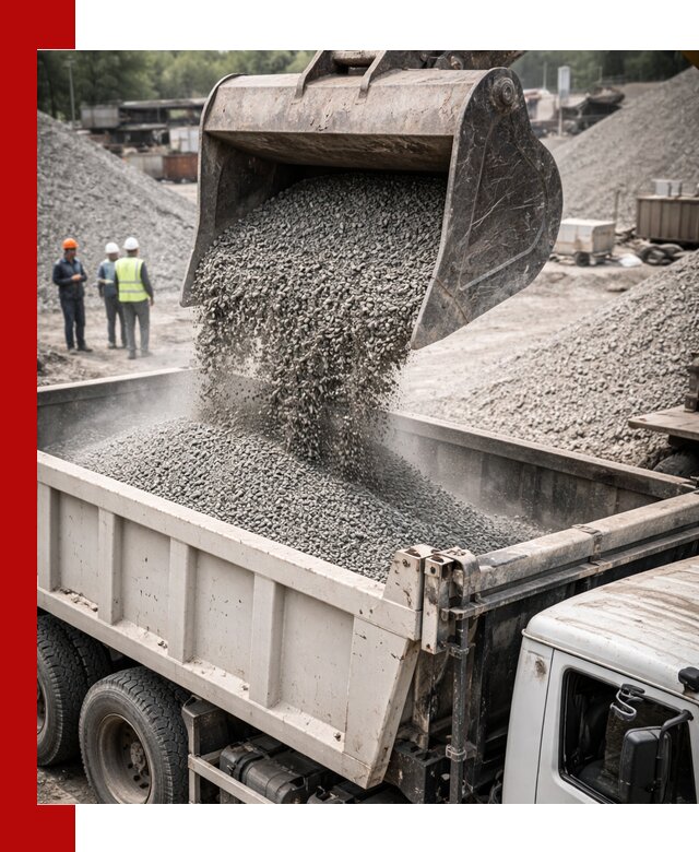 Отсев и крошка для строительства и дорожных работ в Лесозаводске