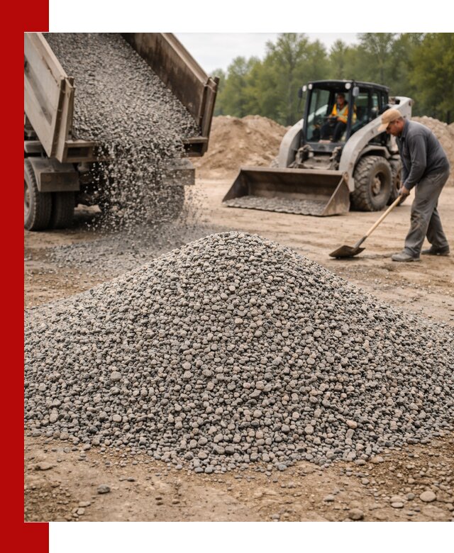 Гранитная крошка фракция 5-10 доставка и продажа в Лесозаводске