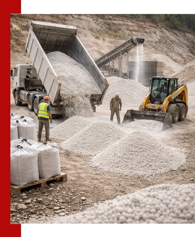 Доставка перлита в Лесозаводске для тепло-, звуко- и гидроизоляции