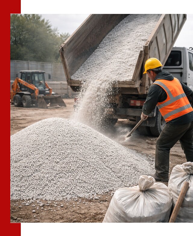 Доставка перлита вспученного в Лесозаводске оптом и в розницу