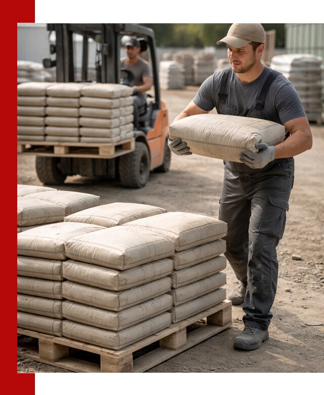 Доставка цемента в мешках оптом и в розницу в Лесозаводске