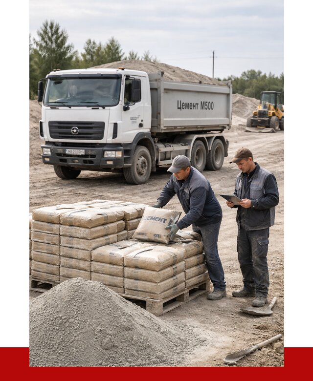 Купить цемент м500 с доставкой в Лесозаводске от 5376 р. | ПРОНЕРУДЛсз