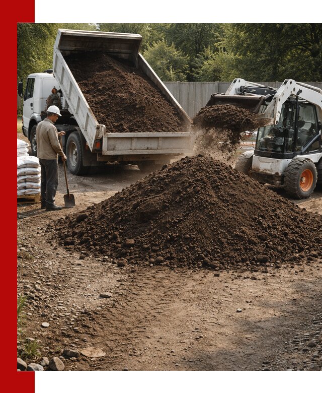 Доставка растительного грунта в Лесозаводске от производителя оптом и в розницу