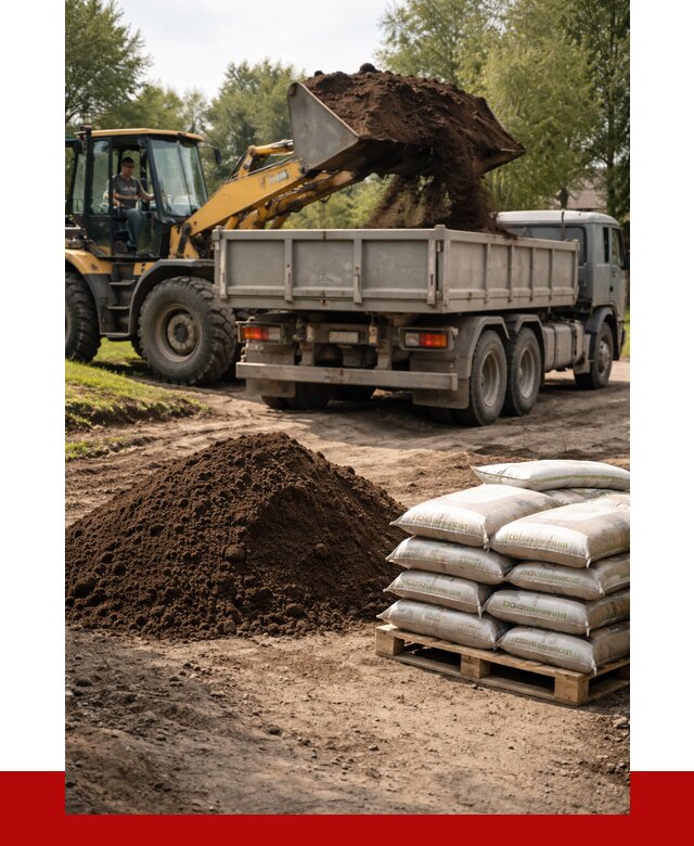 Почвогрунт в Лесозаводске с доставкой от 3308 р. за куб | ПРОНЕРУДЛсз