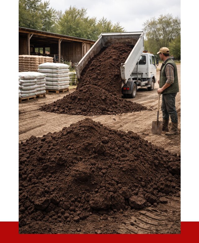 Купить торф с доставкой в Лесозаводске от 4342 р. за куб | ПРОНЕРУДЛсз