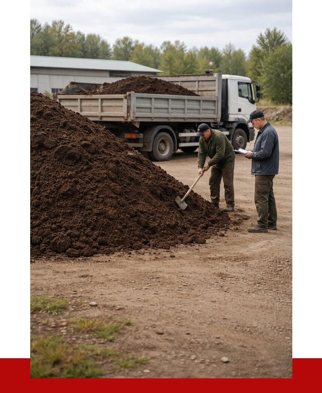 Кислый торф в Лесозаводске с доставкой от 1241 р. за куб | ПРОНЕРУДЛсз