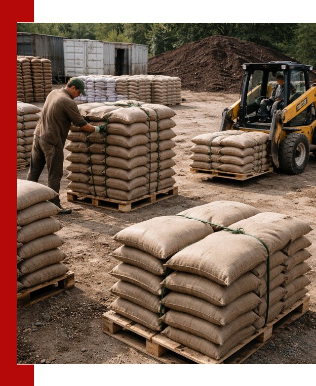 Доставка торфа в мешках по выгодным ценам в Лесозаводске