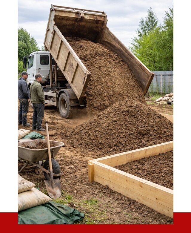 Торфо песчаная смесь в Лесозаводске с доставкой от 1913 р. | ПРОНЕРУДЛсз