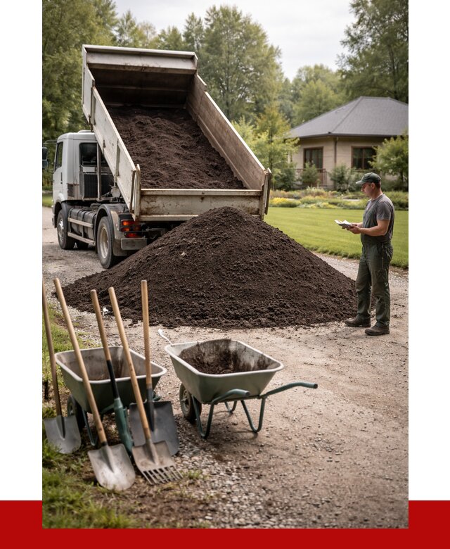 Купить чернозем с доставкой в Лесозаводске от 1861 р. | ПРОНЕРУДЛсз