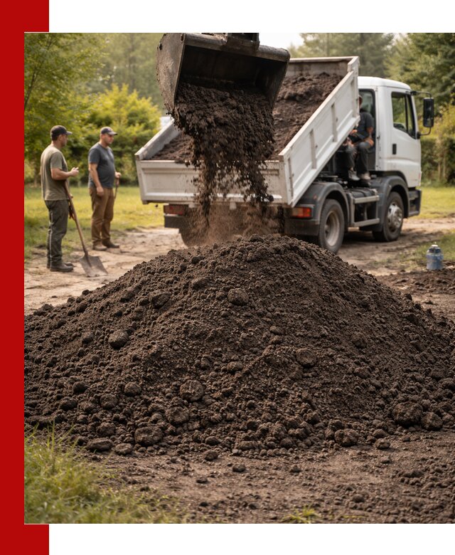 Доставка и продажа чернозема в Лесозаводске оптом и в розницу