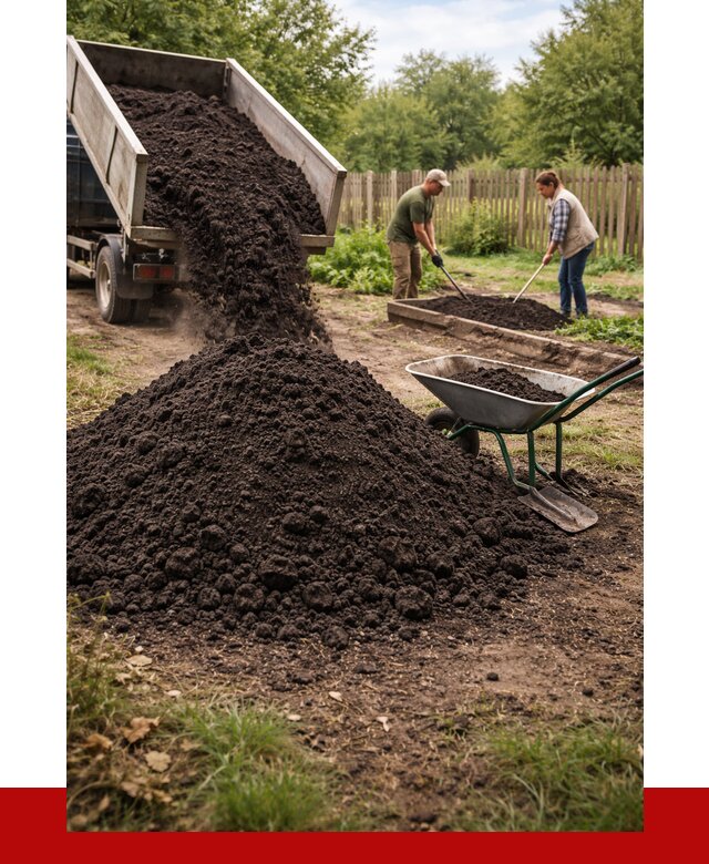 Купить чернозем для огорода в Лесозаводске от 2585 р. | ПРОНЕРУДЛсз