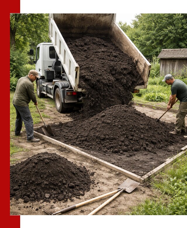 Купить чистый чернозем для огорода с доставкой в Лесозаводске