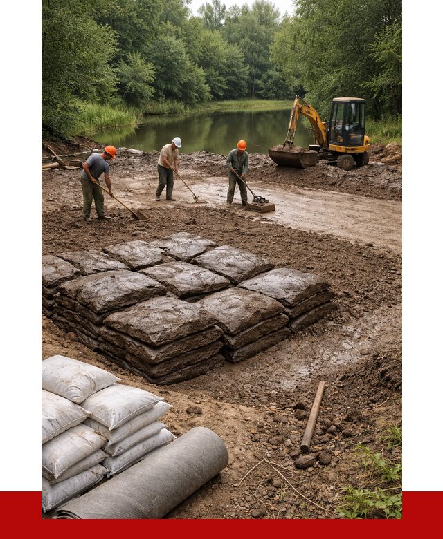 Купить глину для пруда в Лесозаводске от 4652 р. с доставкой | ПРОНЕРУДЛсз