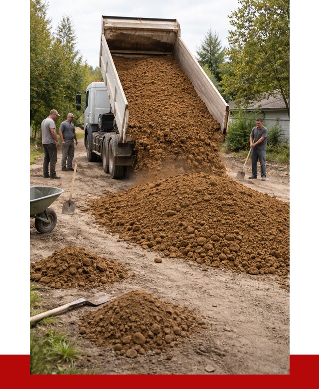 Купить суглинок с доставкой в Лесозаводске от 2585 р. за куб | ПРОНЕРУДЛсз