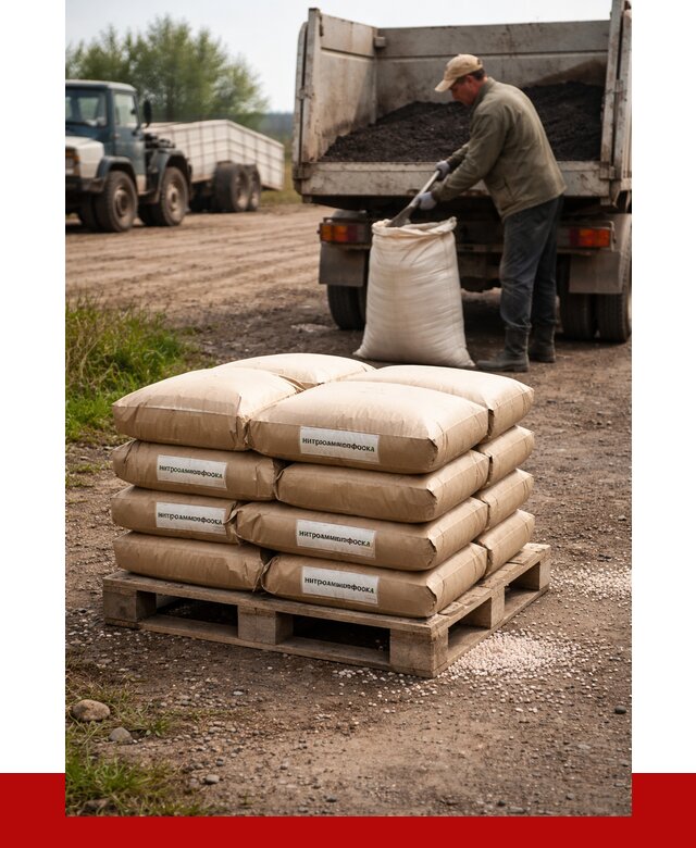 Купить нитроаммофоска в Лесозаводске от 4342 р. за куб | ПРОНЕРУДЛсз