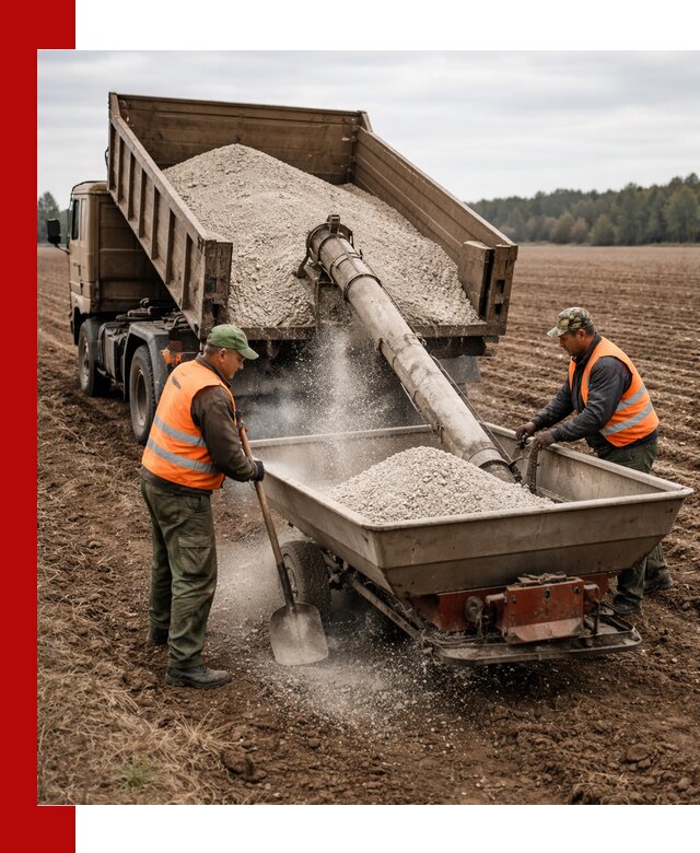 Доставка и продажа суперфосфата оптом и в розницу в Лесозаводске