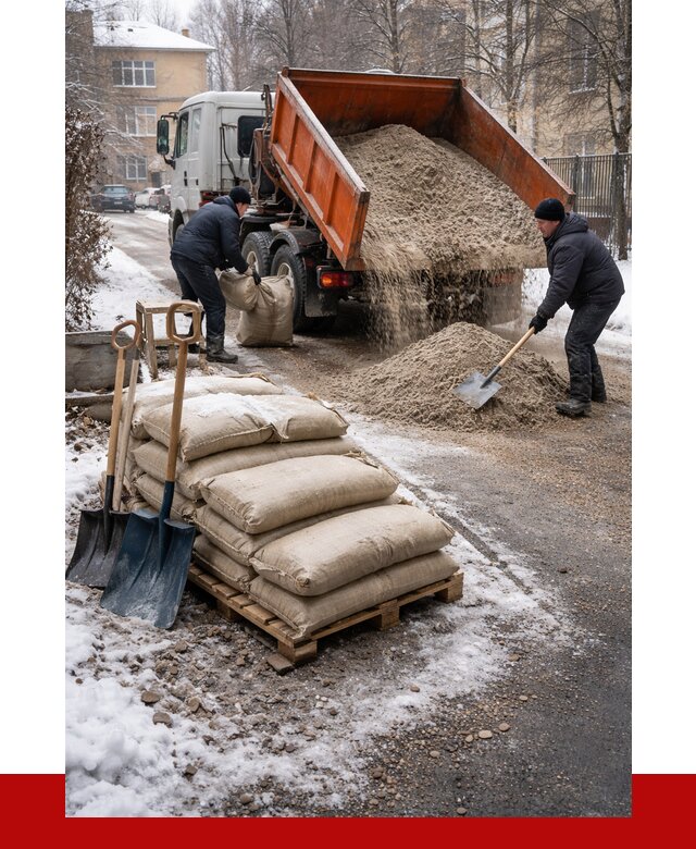 Противогололедные материалы оптом в Лесозаводске от 4342 р. | ПРОНЕРУДЛсз
