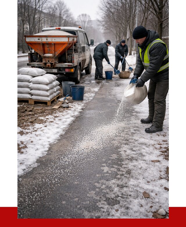 Реагент против гололеда в Лесозаводске с доставкой от 4652 р. | ПРОНЕРУДЛсз