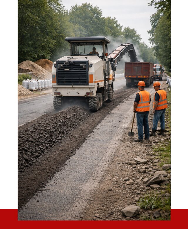 Фрезерованный асфальт в Лесозаводске от 2274 р./куб. | ПРОНЕРУДЛсз