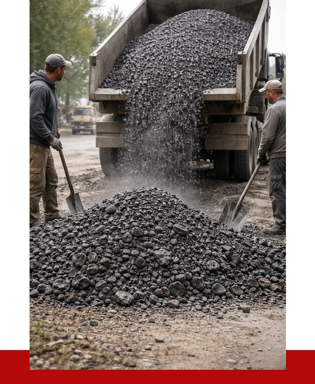 Дробленый асфальт в Лесозаводске от 2895 р. с доставкой | ПРОНЕРУДЛсз