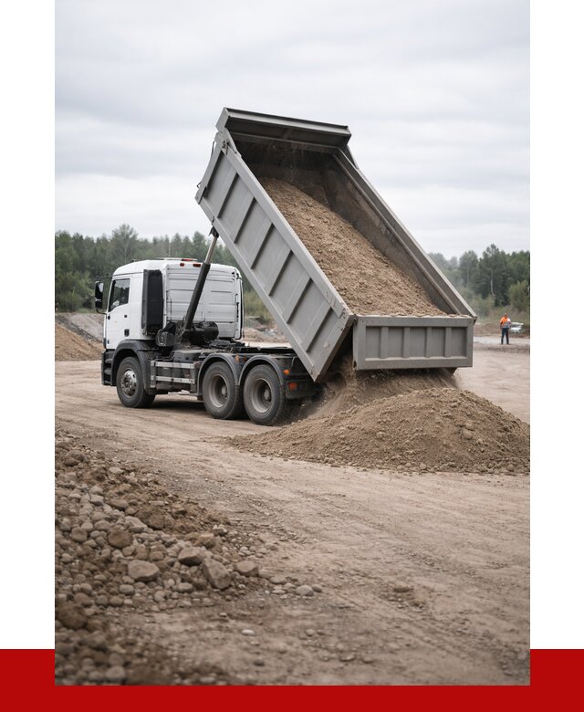 Доставка самосвалом 15 кубов в Лесозаводске от 6720 руб. | ПРОНЕРУДЛсз