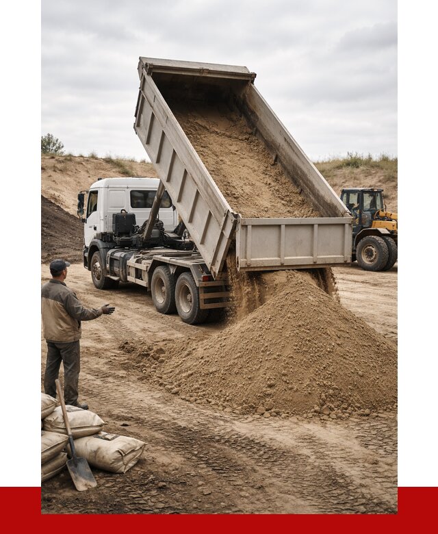 Доставка самосвалом 20 кубов в Лесозаводске от 7754 р. | ПРОНЕРУДЛсз